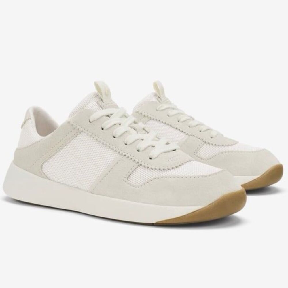 OluKai Women’s Kaulele Mesh Shoes Sneakers Tapa White Sand